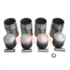 Moszkvics 1500 dugattyú hüvely csapszeg seeger és gyűrű garnitúra 82.00