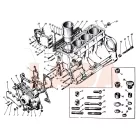 Moszkvics 1500 dugattyú hüvely csapszeg seeger és gyűrű garnitúra 82.00
