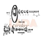 412 Moszkvics vízpumpa orosz