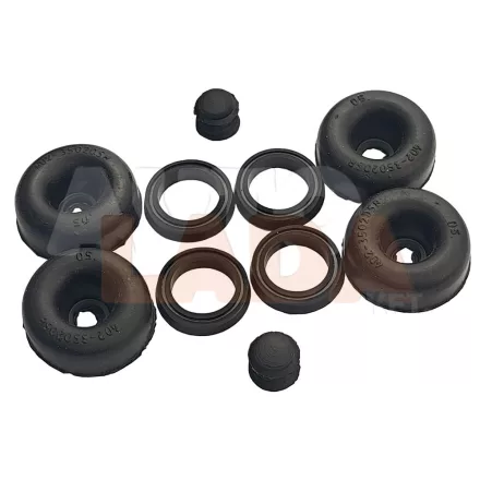 Moszkvics 412 első vagy hátsó fékmunkahenger javító 10 részes 2 db hengerre