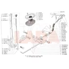 452 UAZ kézifékkar porvédőgumi