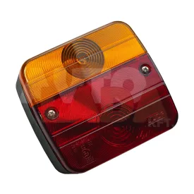   Utánfutó 4 funkciós lámpa rendszámvilágítással és izzókkal