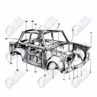 Trabant 601 első doblemez toronyjavító