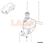 Lada Granta - Kalina kiegyenlítő tartály sapka