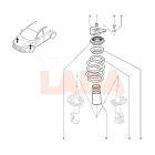 Lada Vesta első toronycsapágy
