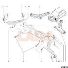 Lada Vesta jobb első lengőkar gömbfej csavarral anyával Fenox