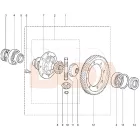 Lada Kalina - Granta differenciálmű bolygómű fogaskerék garnitúra
