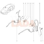 Lada Vesta bal első elektromos ajtózárszerkezet Avtovaz