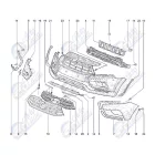 Lada Vesta Cross - Lada Vesta SW Cross első lökhárító merevítő jobb oldali Avtovaz