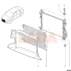 Lada Vesta hűtőradiátor felső gumiágy