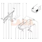 Lada Granta - Kalina 2 jobb első sárvédő felső rögzítő lemez Avtovaz