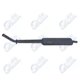   Barkas B1000 intermediate exhaust muffler, exhaust drum, silencer