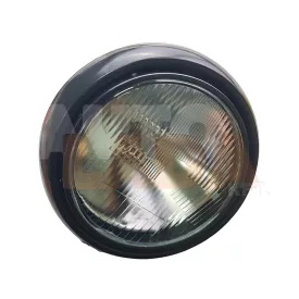   GAZ UAZ ZIL PAZ első fényszóró FG-122 fekete műanyag házzal utángyártott