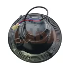 GAZ UAZ ZIL PAZ első fényszóró FG-122 fekete műanyag házzal utángyártott