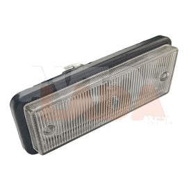   Moszkvics IZS tolatólámpa hátramenet lámpa fekete műanyag