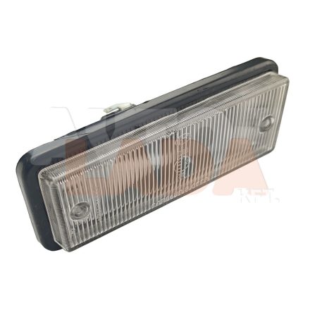 Moszkvics IZS tolatólámpa hátramenet lámpa fekete műanyag