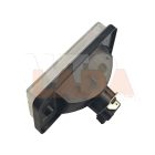 Moszkvics IZS tolatólámpa hátramenet lámpa fekete műanyag