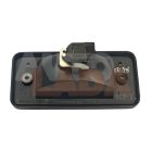 Moszkvics IZS tolatólámpa hátramenet lámpa fekete műanyag