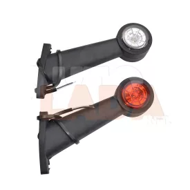   Utánfutó - trailler Ledes szélességjelző 12 - 24 V ferde nagy