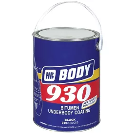   Alvázvédő fekete színű bitumenes kenhető HB Body 930 5 kg