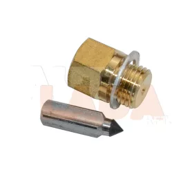   K126 UAZ Karburátor tűszelep házzal M10 gumis végű tűszeleppel orosz