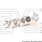 2105 Lada generátor állórész belső feszültségszabályzós generátorhoz 89 mm
