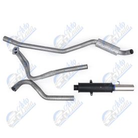   Lada kipufogórendszer 60 mm-es SPORT dob 1 dobos középpel H jeles Paragi hátsó dobbal