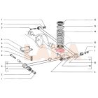 2101 Lada hátsó spirálrugó rugótányér javító a hídra