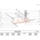 2101 Lada hátsó spirálrugó rugótányér javító a hídra