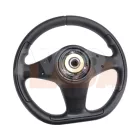 Lada sport kormánykerék fekete egyenes aljú - Techno feliratú