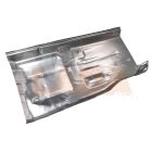 2101 Lada dombornyomott taposólemez féloldal bal