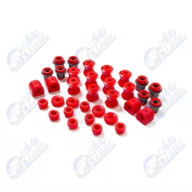   2101 Lada poliuretán szilent garnitúra teljes autóra piros CS20