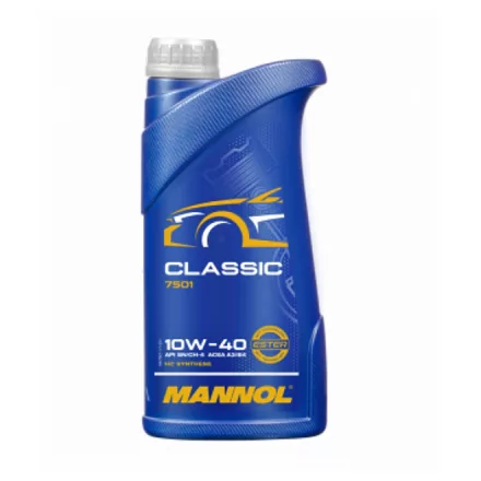 MANNOL CLASSIC 10W40 1L 7501 SN/CF, A3/B4, RN0700, 505.00, 229.1