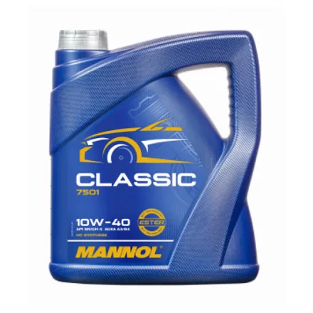 MANNOL CLASSIC 10W40 4L 7501 SN/CF, A3/B4, RN0700, 505.00, 229.1