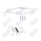 Niva légbeömlő garnitúra fekete tuning