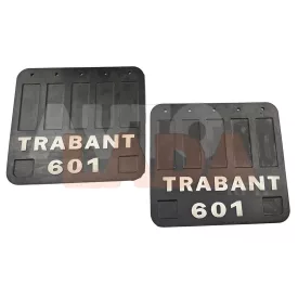   Trabant 601 hátsó sárfogógumi fekete párban - Trabant 601 feliratos