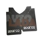 Univerzális méretrevágható sárfogó merev fekete Sparco garnitúra