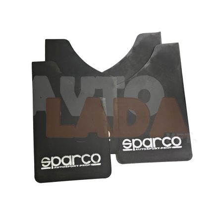 Univerzális méretrevágható sárfogó merev fekete Sparco garnitúra