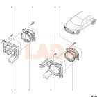 Lada Vesta - Lada Granta FL első ködlámpa utángyártott