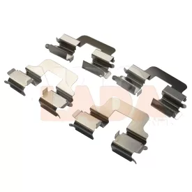   Lada Vesta hátsó féknyereg fékbetét rögzítő lemez garnitúra 4 részes