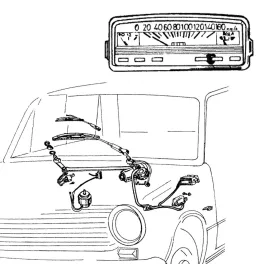 Tartozékok - Biztosíték, jeladó, műszeregység stb.