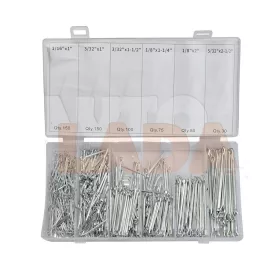 Sasszeg biztosítószeg készlet 555 darabos