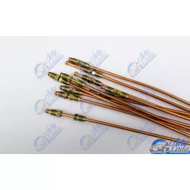   2101 Lada fém fékcső főfékhengertől a fékerőszabályzóig nem szervós 10x1.25 kúpos réz