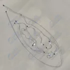 2103 Lada fém fékcső szett szervós 10x1.25 kúpos GYÁRI