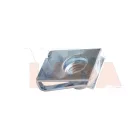 Horganyzott menetes lemezanya M8 - 0.5 - 4 mm lemezre