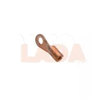 Vörösréz kábelvég szemes saru 4X3.4