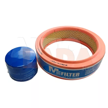 Vezérműszíjas 2105 Lada szűrő csomag - Mfilter levegő- és Avtovaz olajszűrő