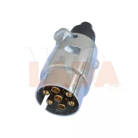 Utánfutó fém csatlakozó 7 pólusú dugvilla