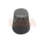 Utánfutó ütköző kúpos gumibak csapra felhúzható - csonka kúp 