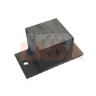 Utánfutó ütköző gumibak tehermentesítő lemez